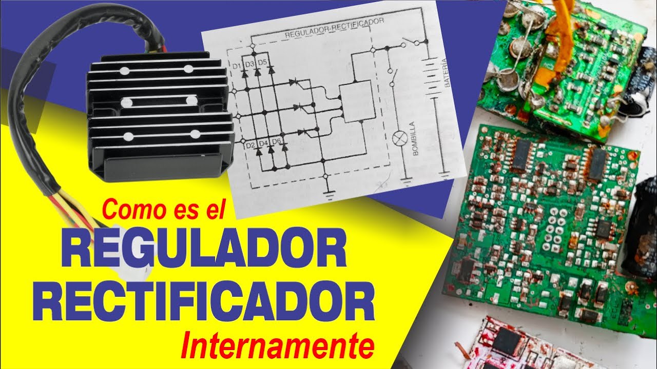 Esto lleva un  Regulador Rectificador internamente.