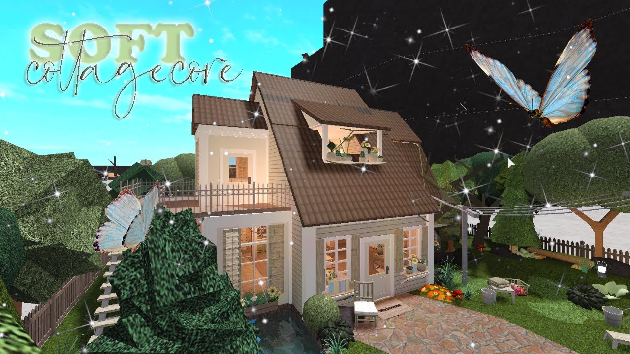 Soft Cottagecore House | BLOXBURG