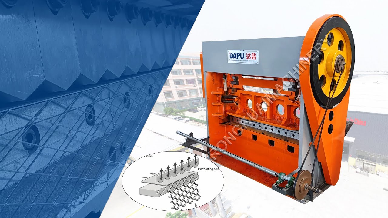 Expanded Metal Mesh Making Machine | 25T