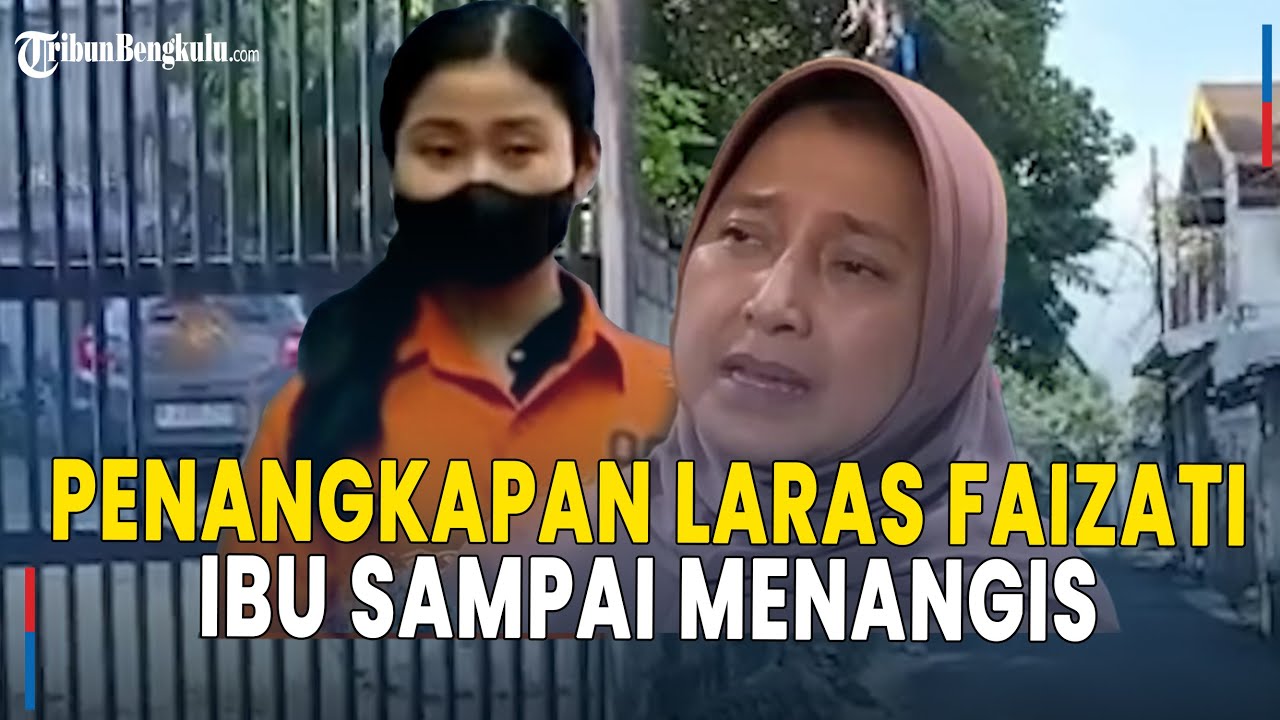 Detik-detik Penangkapan Laras Faizati Provokator Bakar Mabes Polri, Ibu Tersangka Sampai Menangis