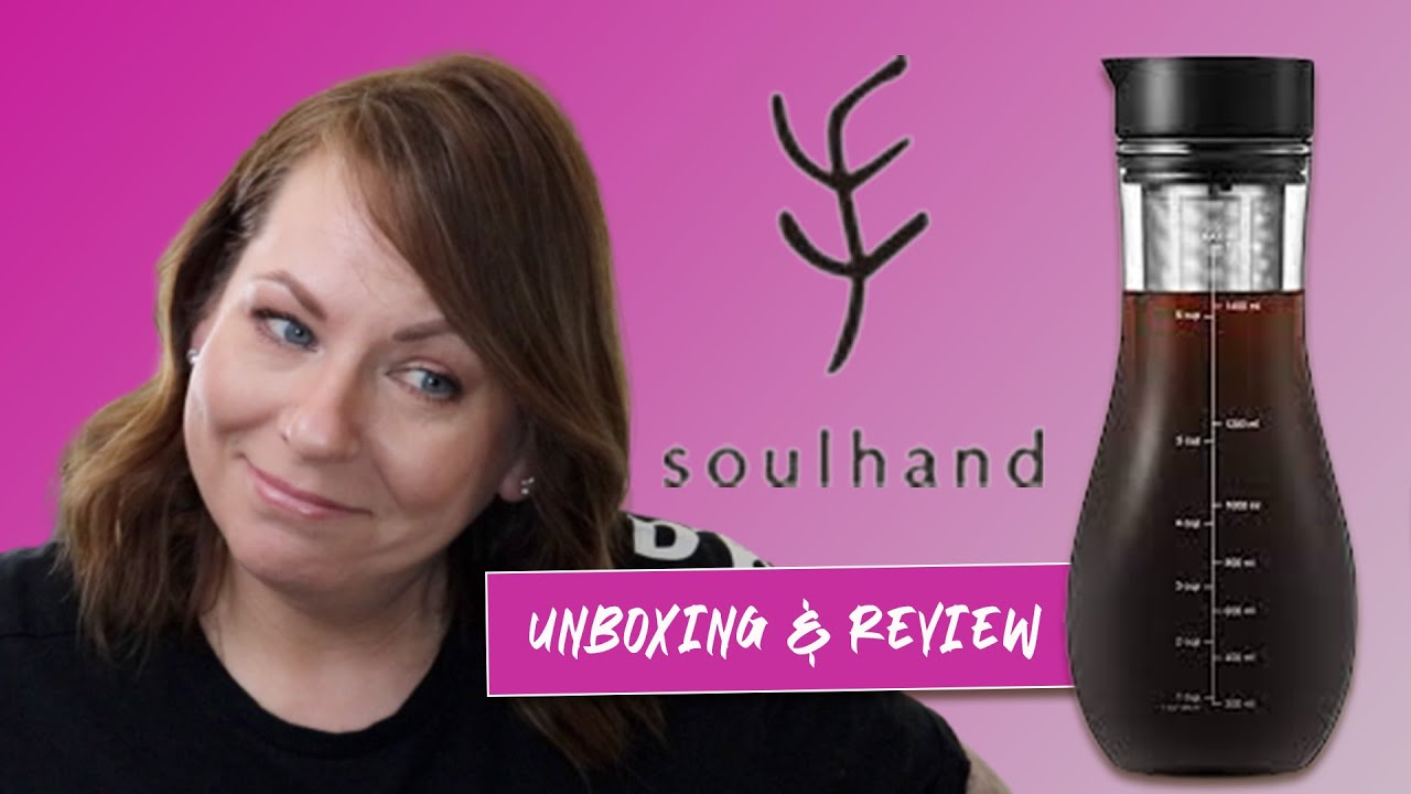 UNBOXING & REVIEW OF SOULHAND COLD BREW COFFEE MAKER (4K)