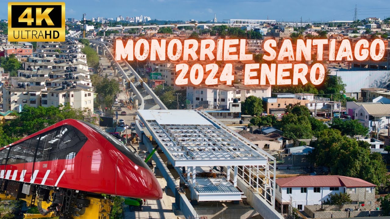 Monorriel  De Santiago Avances Enero 2024