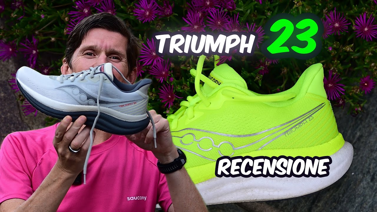 Saucony Triumph 23: Cambia tutto! Recensione completa con dati RunScribe