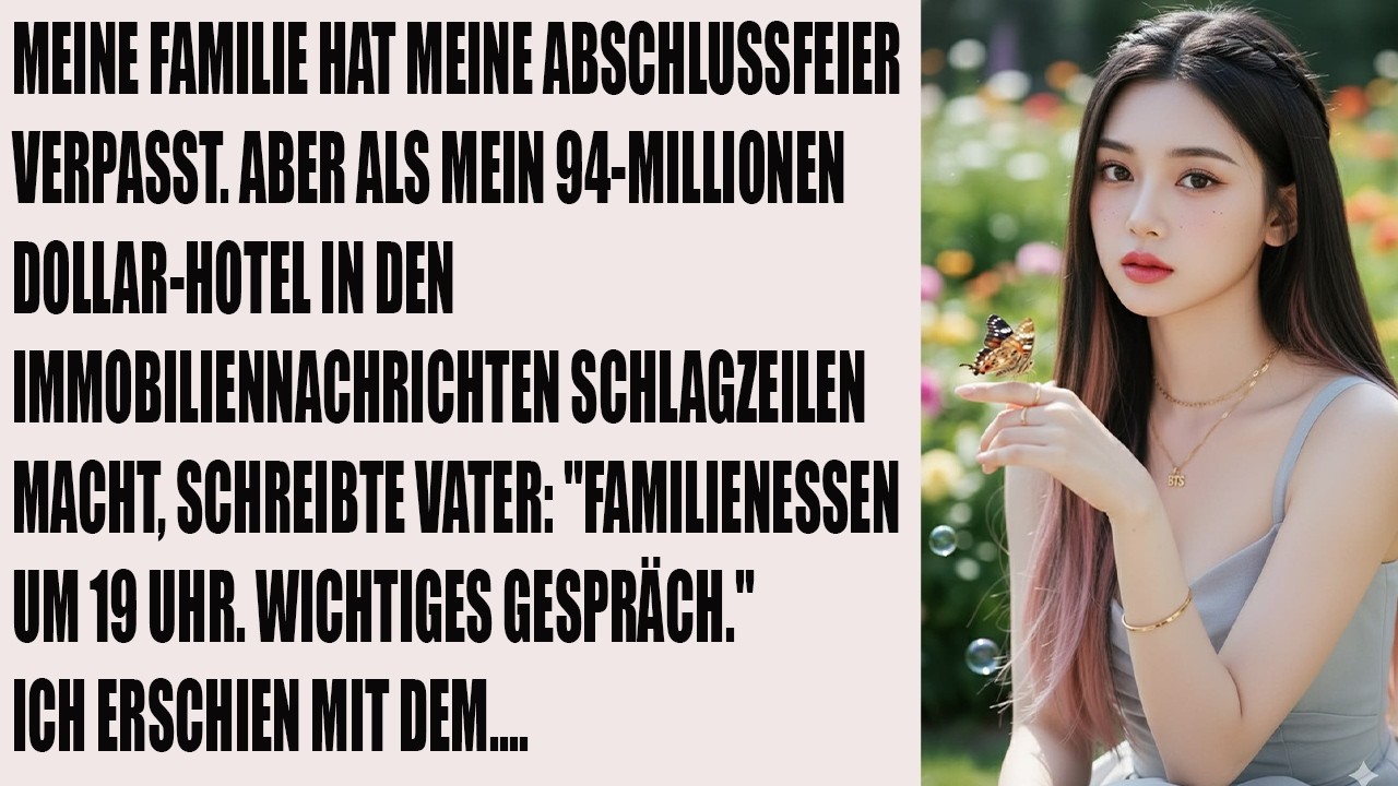 Meine Familie ignorierte meinen Abschluss – bis mein $94M Hotelimperium Schlagzeilen machte