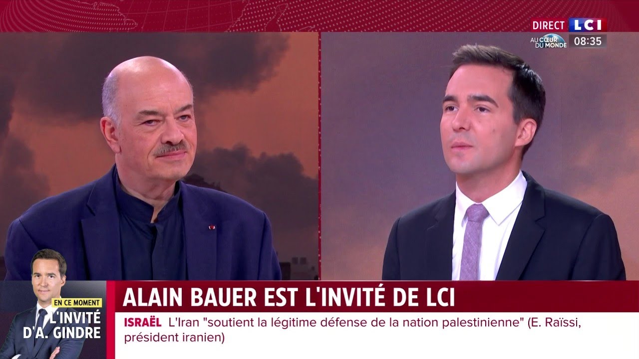 🔴 Alain Bauer sur la 