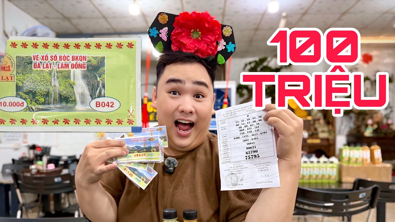 Cô Ú Xé Túi Mù - VÉ SỐ ĐÀ LẠT - 100 TRIỆU CHẤN ĐỘNG 