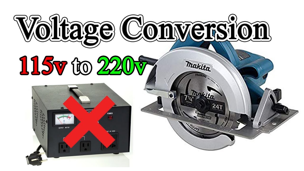 Makita Circular Saw Conversion from 115v to 220v Part 1 (3)