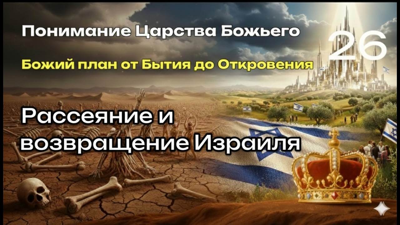 26. Рассеяние и возвращение Израиля. Понимание Царства. Денис Шамров.