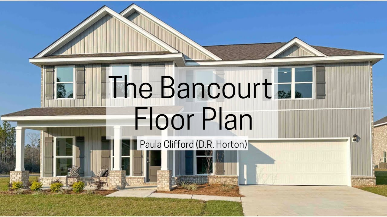 The Bancourt Floor Plan | D.R. Horton