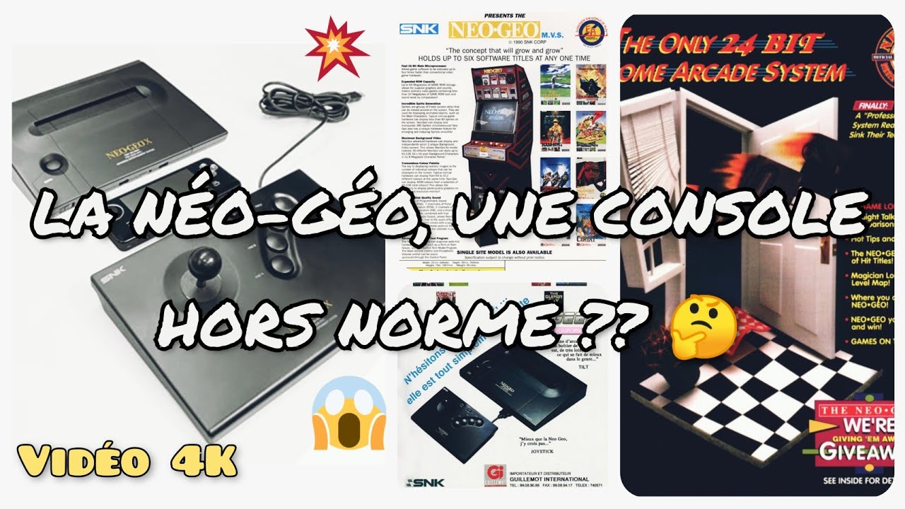LA NÉO-GÉO, UNE CONSOLE HORS NORME ?? 🤔 ( soft spoken )