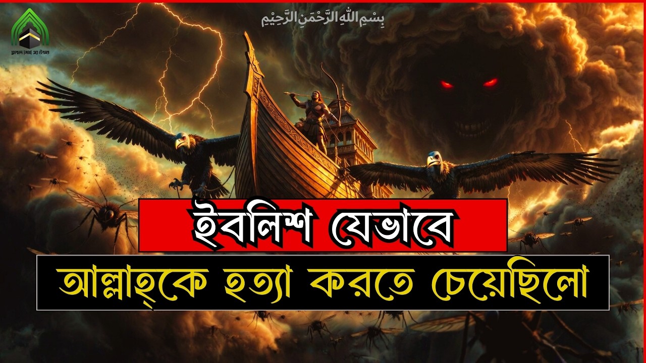 আল্লাহকে হত্যা করার জন্য ইবলিশ যে গোপন চক্রান্ত করেছিল? l ইসলামী ভিডিও ২০২৬।
