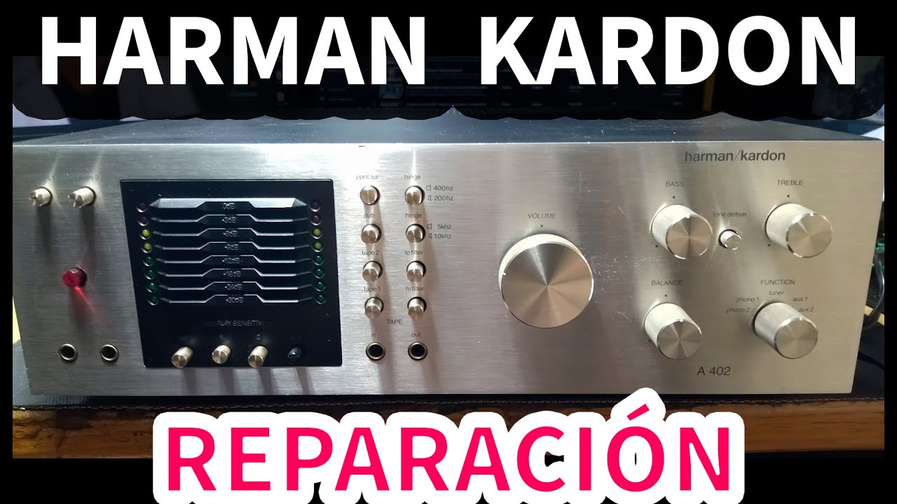 Amplificador HARMAN / KARDON | Diagnóstico y reparación