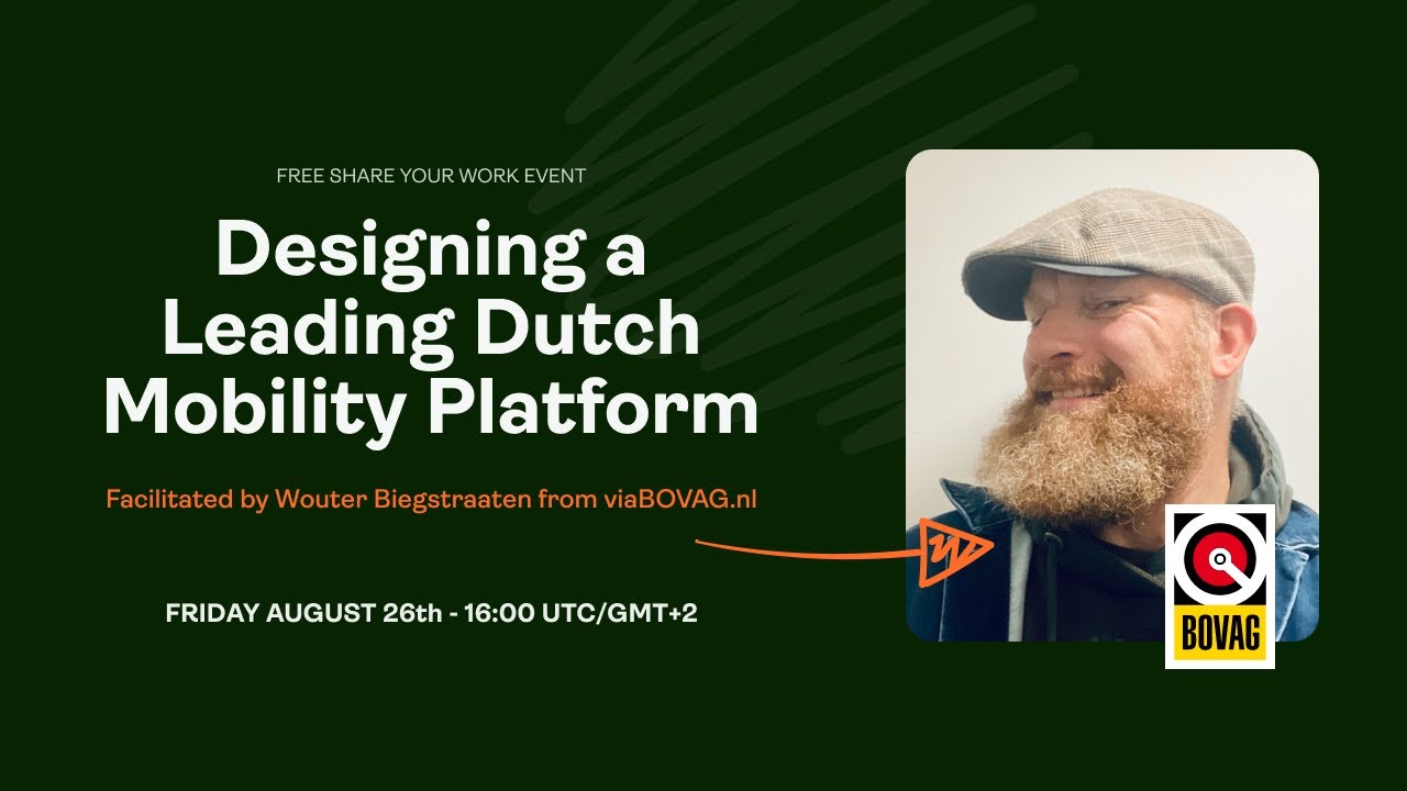 Designing a Leading Dutch Mobility Platform - BTNG Community Event Recording