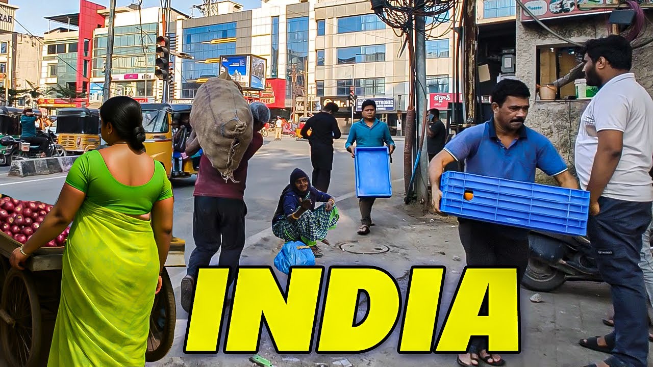 Настоящие улицы Индии 🇮🇳 Какова здесь жизнь на самом деле?!