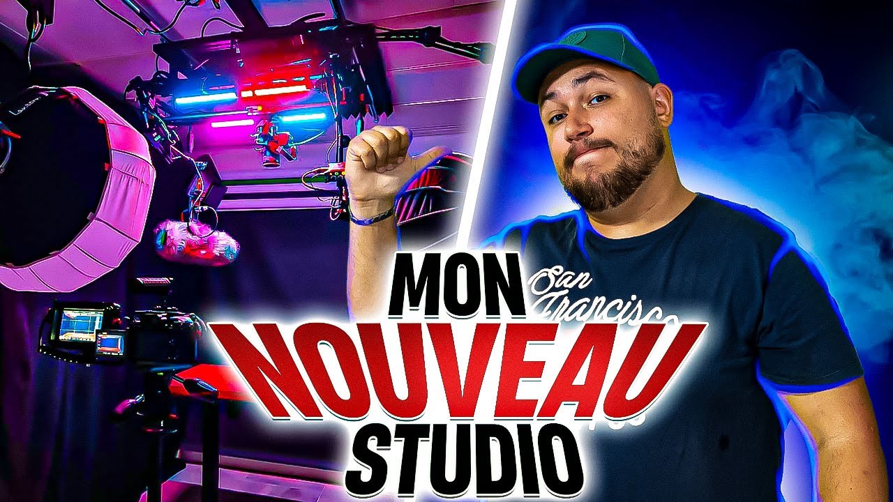 mon nouveau setup studio video pour 2023