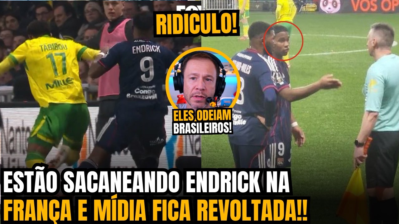 🚨OLHA O QUE ESTÃO FAZENDO COM ENDRICK NA FRANÇA QUE ESTÁ DEIXANDO A MÍDIA REVOLTADA!!