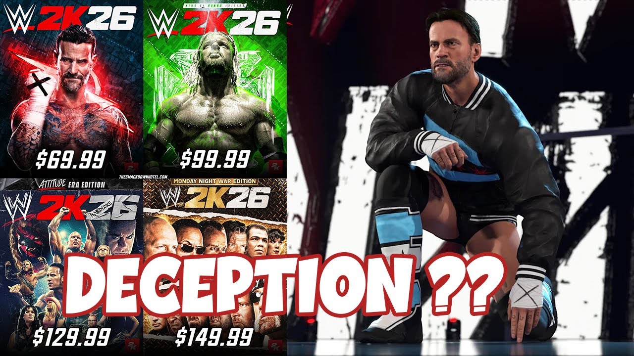 WWE 2K26 UNE D&Eacute;CEPTION ?!