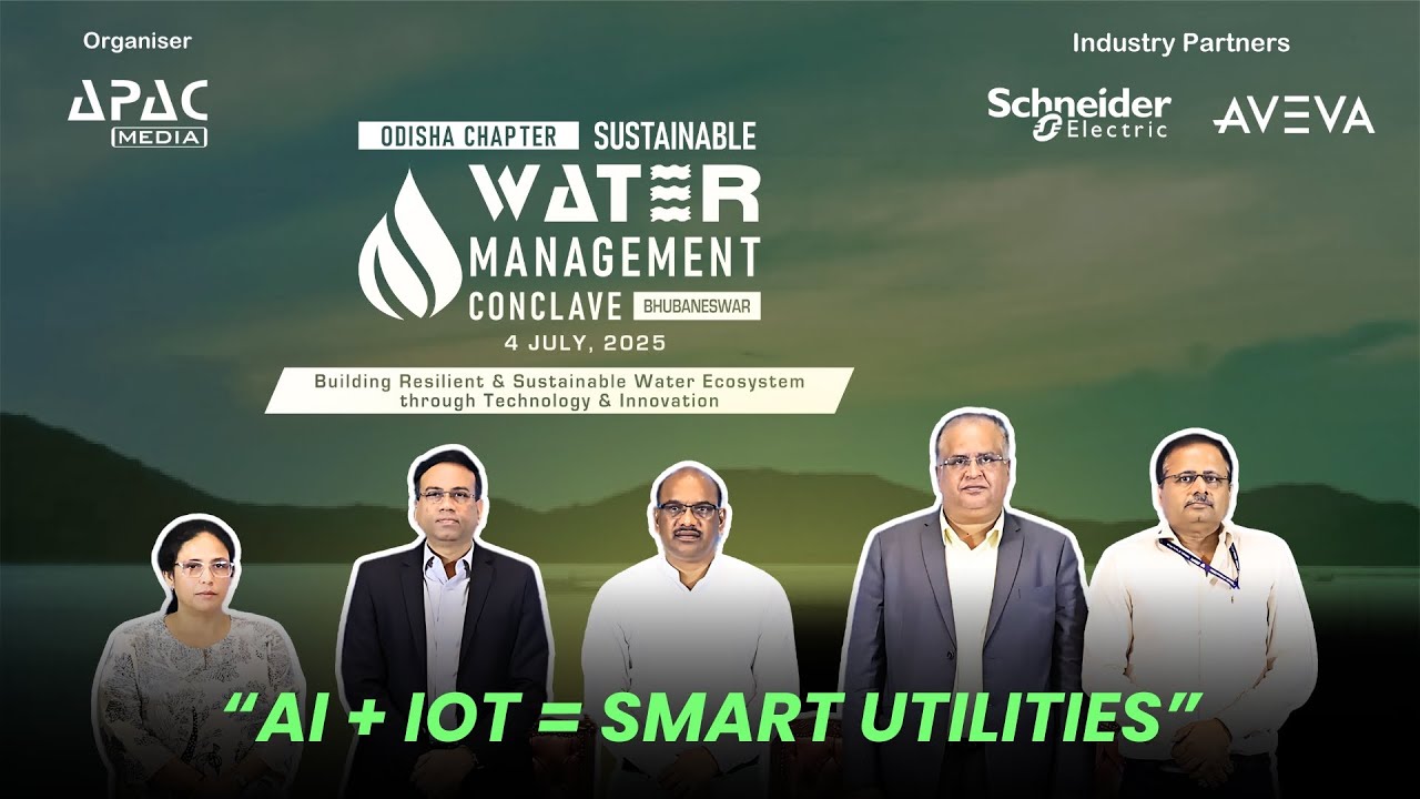 Sustainable Water Management Conclave-Odisha : Integrating AI, IoT & SCADA for Smart Water Networks