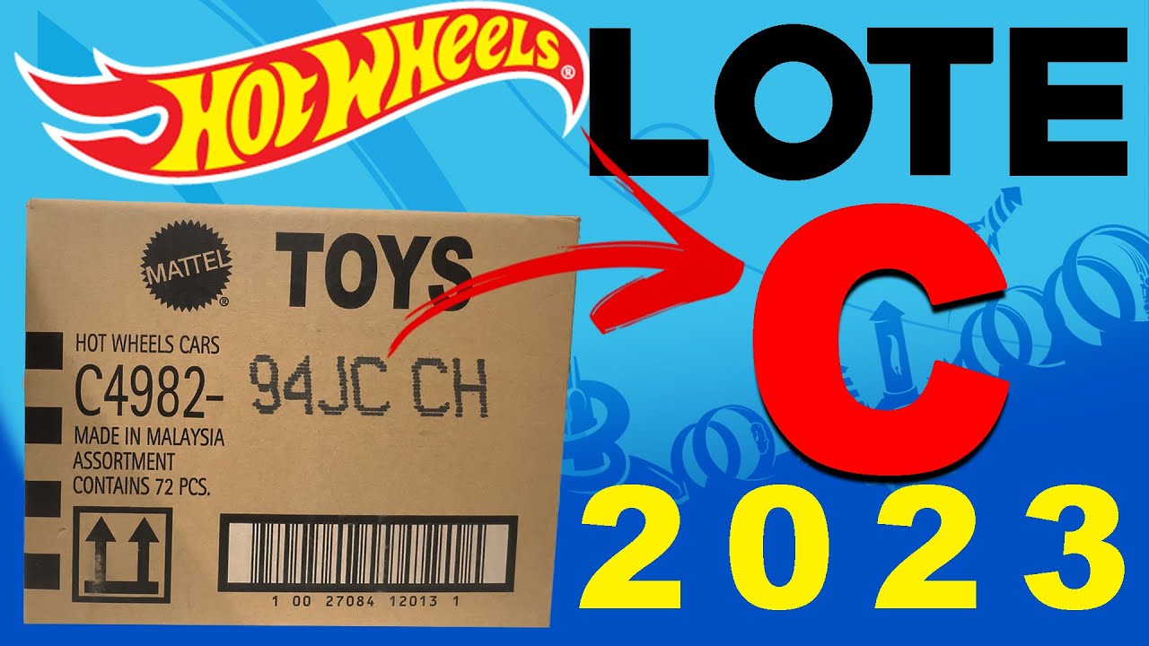 HOT WHEELS LINHA BÁSICA LOTE C 2023
