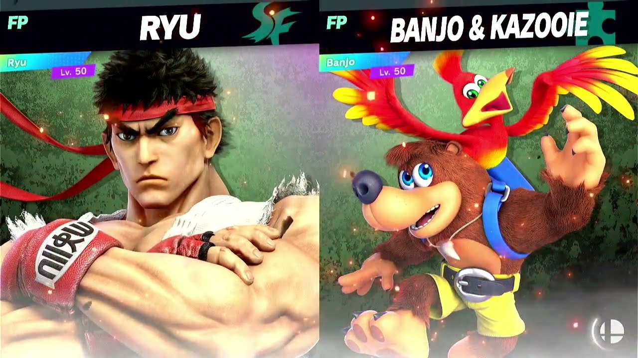 Super Smash Bros Ultimate Amiibo Fights Ryu vs the World #80 vs Banjo