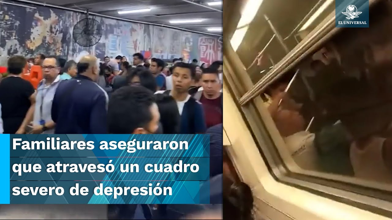 Este fue el último mensaje que dejó el sujeto que arrojó a una joven a las vías del Metro Hidalg