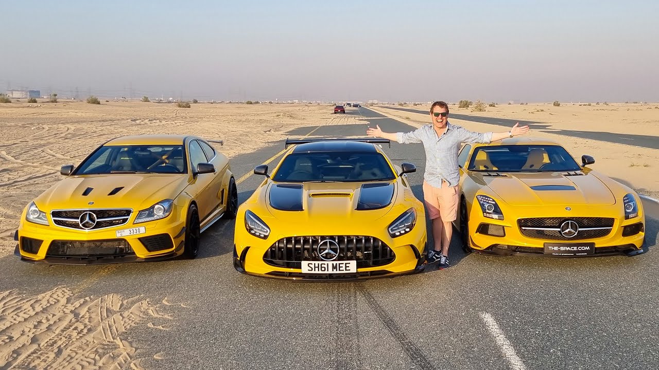 THIS IS A FIRST! The Three Solarbeam AMG Black Series Together