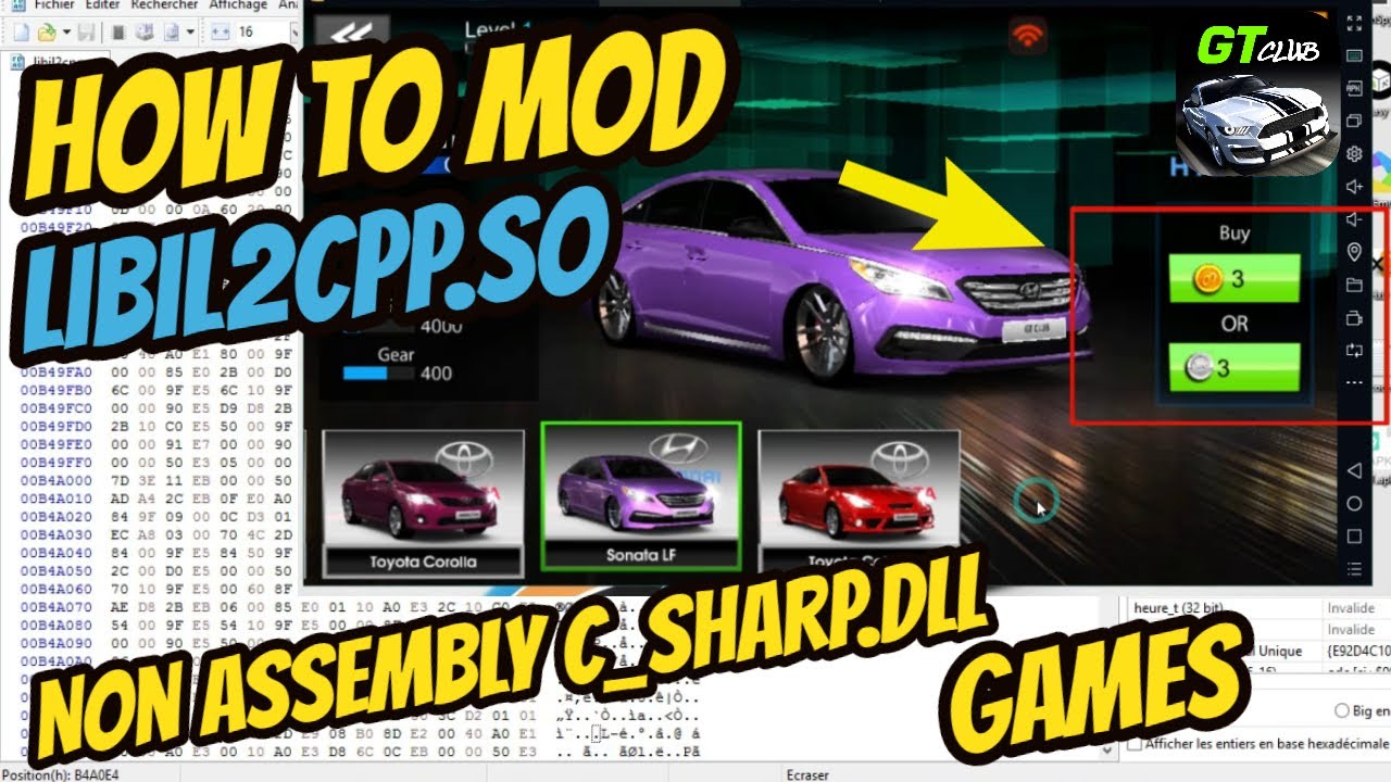 How to Mod Gt Club (LIbil2cpp.so)