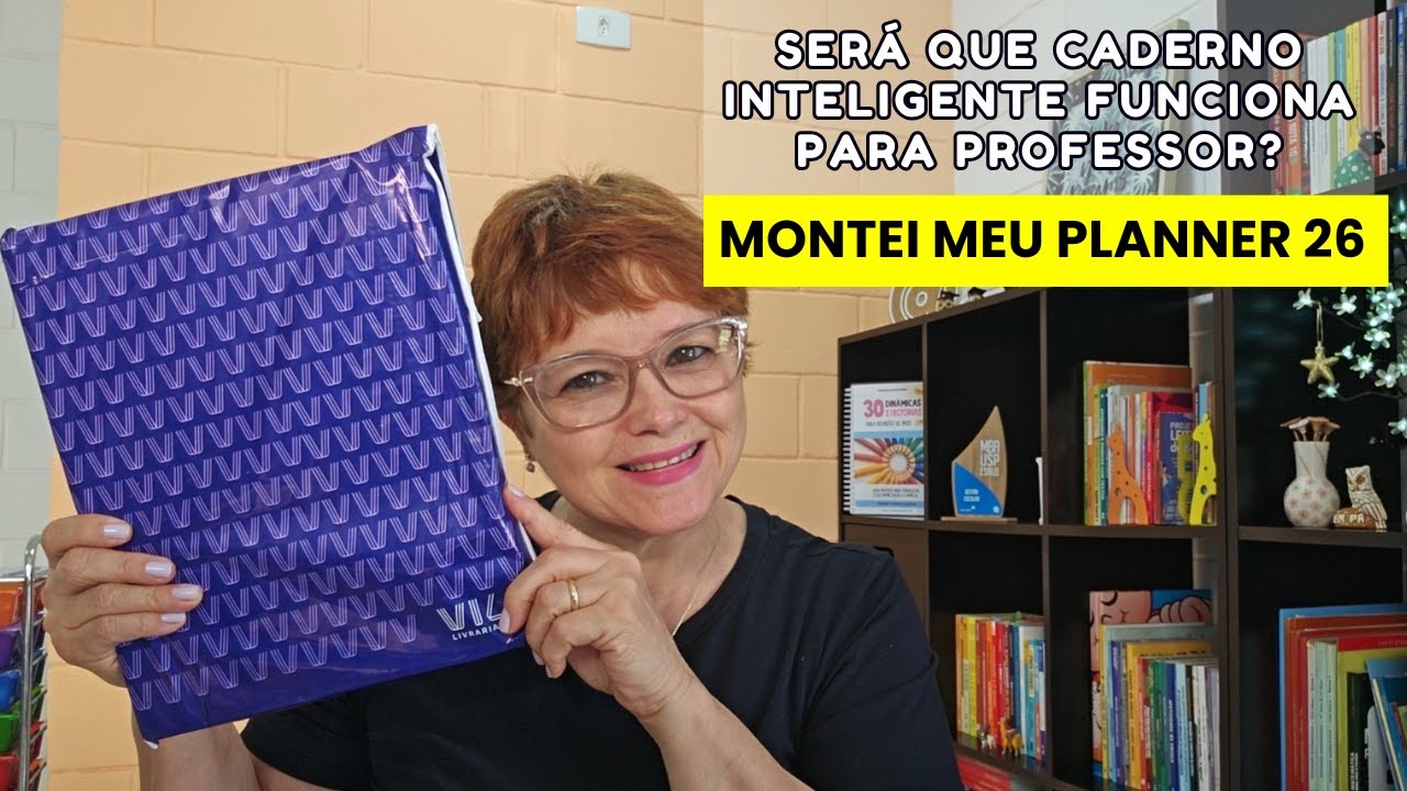 Como montei meu Planner de Professor 2026 em um Caderno Inteligente | Passo a passo | V 1-26