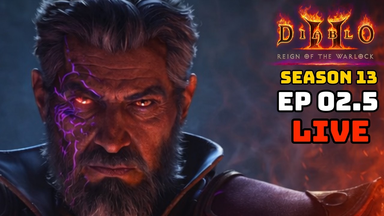 Warlock Season 13 Day 02.5 [LIVE] - Diablo 2 Resurrected Reign of the Warlock