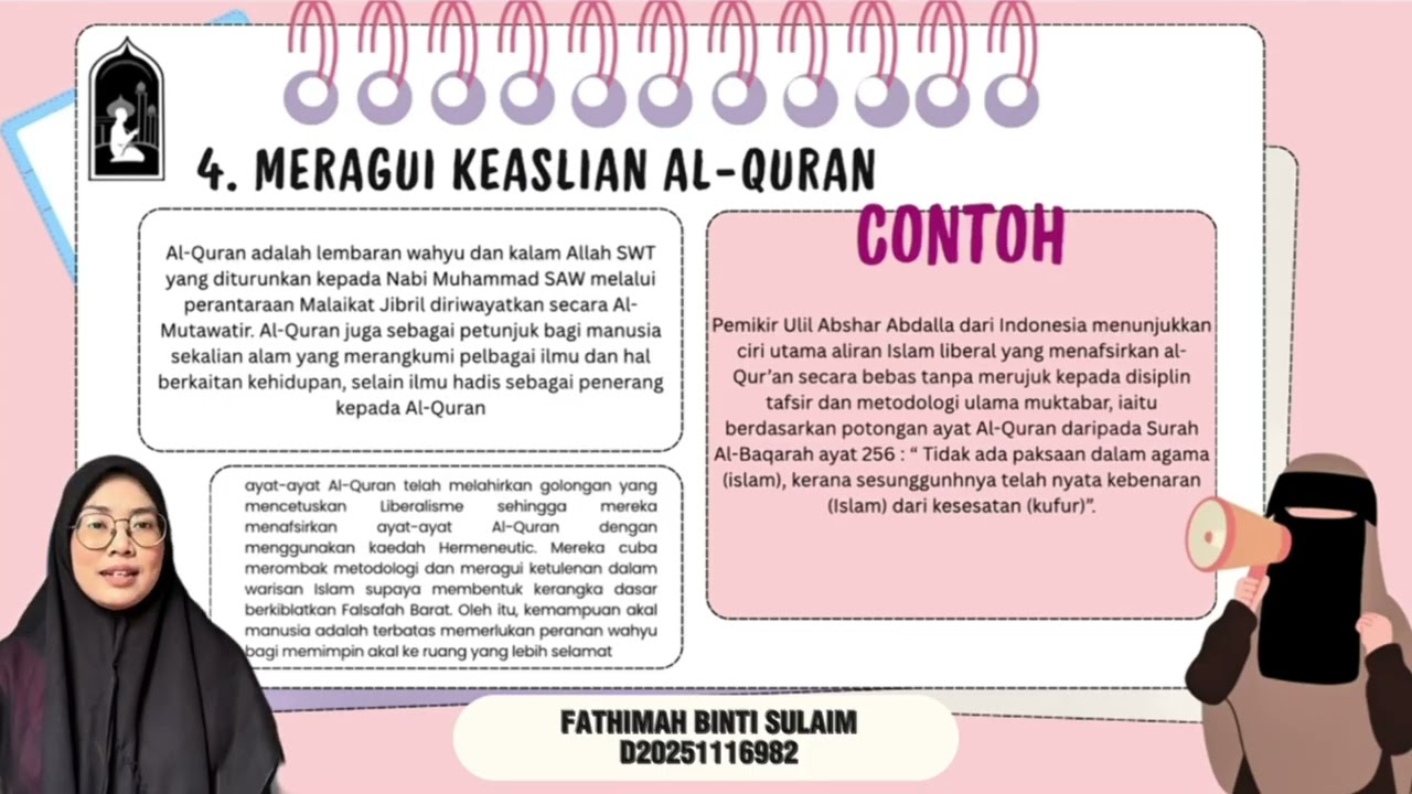 KESALAHAN LIBERALISME DARI SUDUT AKIDAH ISLAM