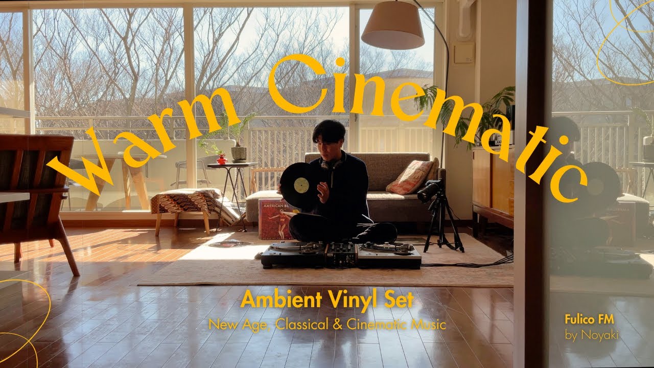 Warm Cinematic Vinyl Set // Ambient, Classical & Relaxing Music for Winter Afternoon[33min/4K/No AI]