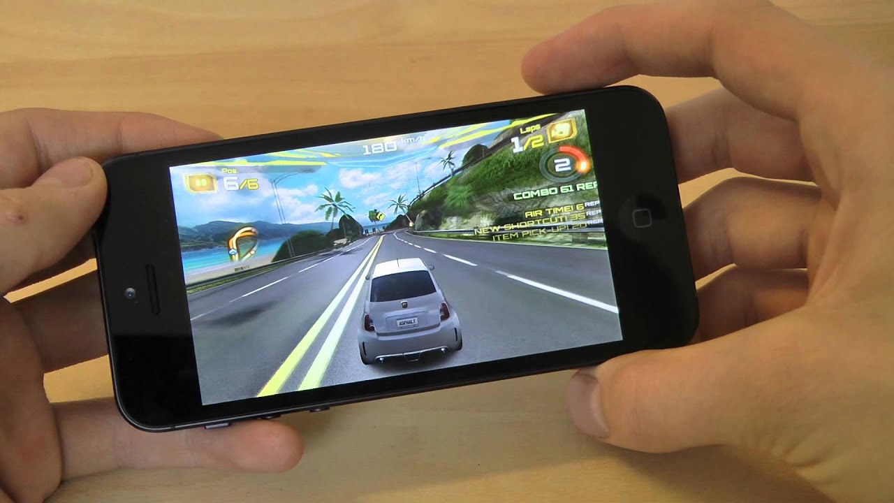 Asphalt 7 For Apple iPhone 5 First Gameplay Hands-On Review