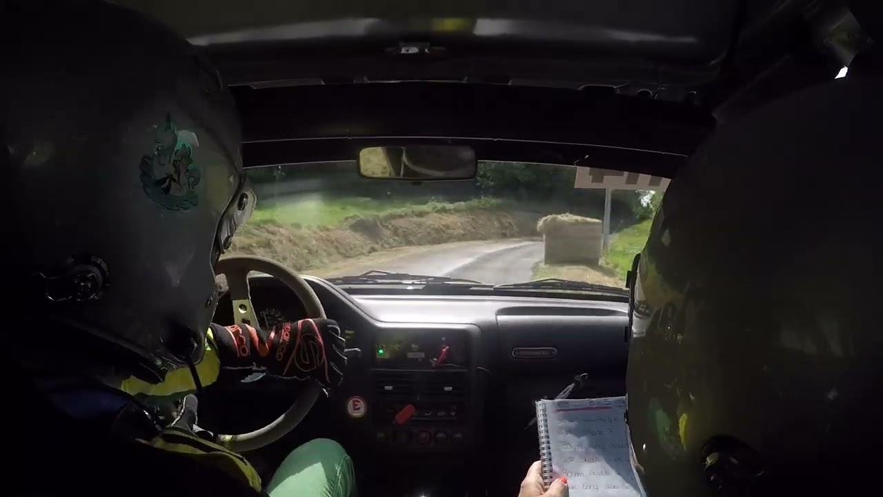 Rallye du Sel 2024, Dylan Sage - Fanny François, Peugeot 106 N2