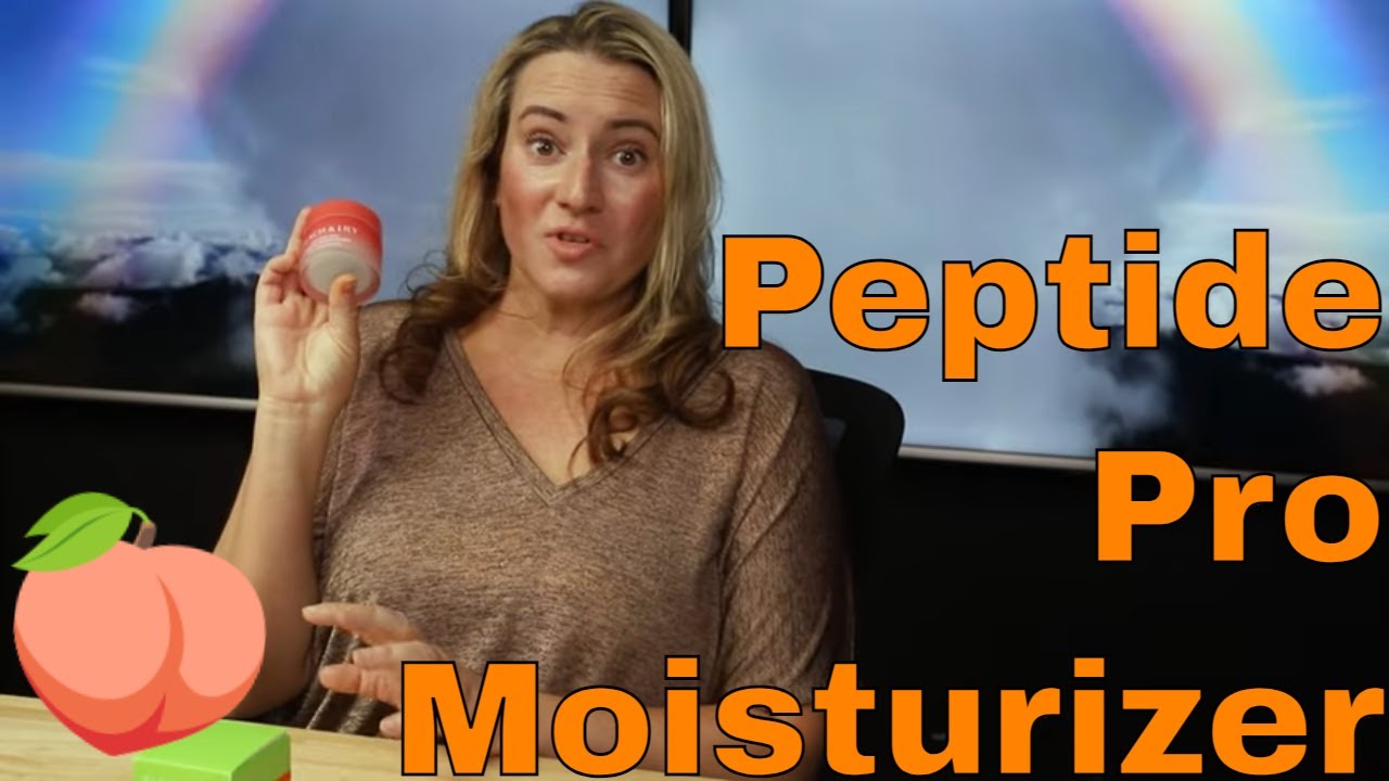 PEACH & LILY Skincare New! 🆕🍑 Peptide Pro Firming Moisturizer Review & How to Use