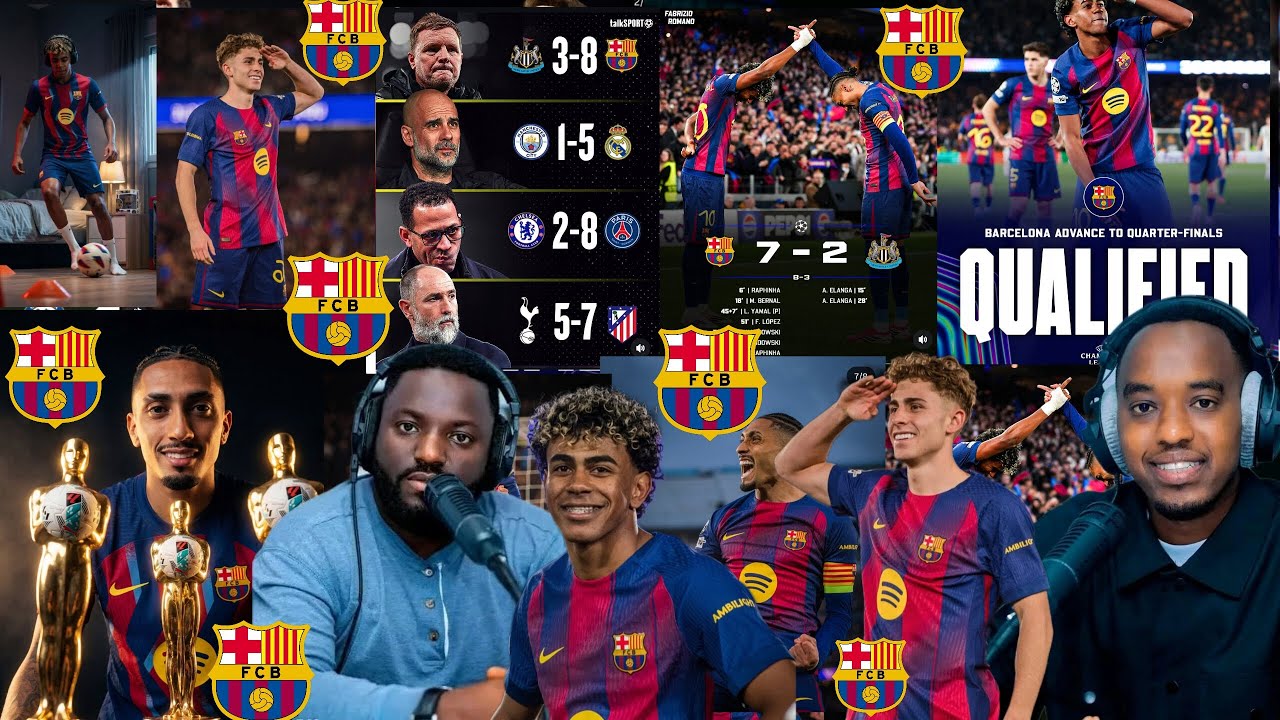 ♨️ REAGAN 🔥 FC BARCELONA ISHOBORA GUTWARA CHAMPIONS LEAGUE 🏆⚽ 
