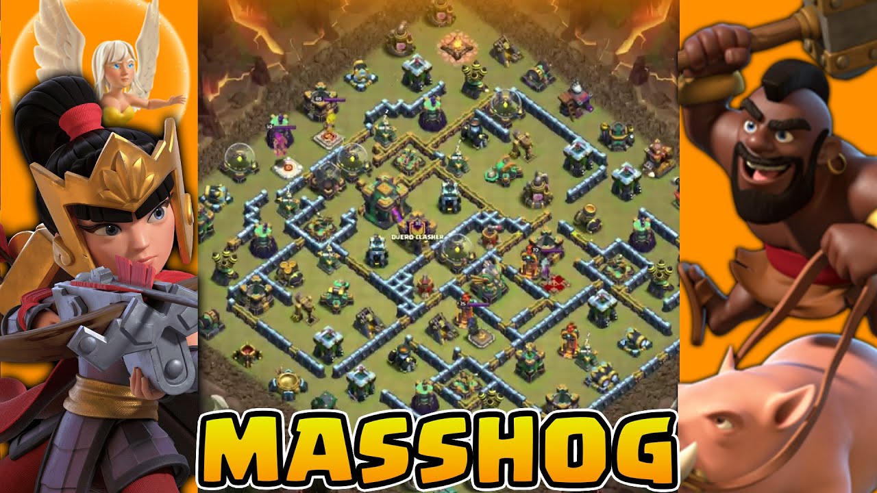 Cara Main Queen Charge Mass Hog TH 14