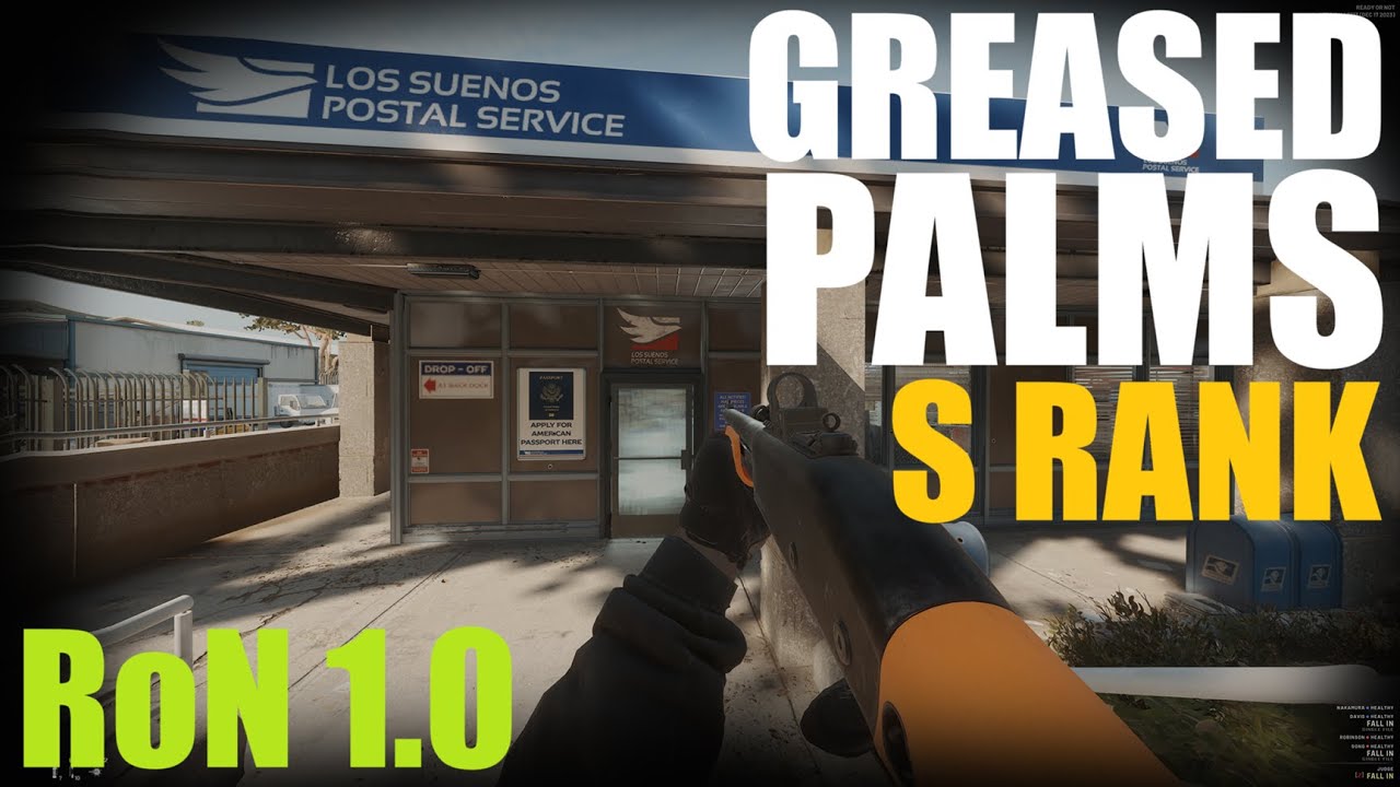 Ready or Not 1.0 Solo S Rank No Mods on  Greased Palms / Postal Service