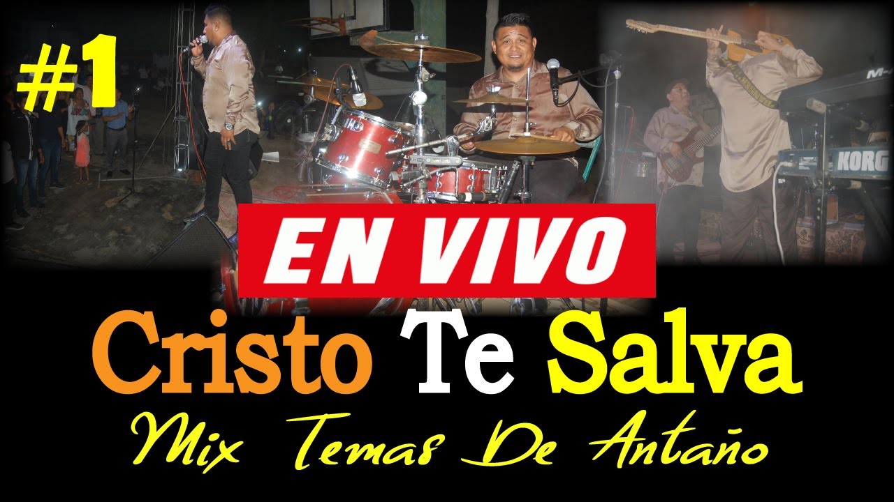 📀MIX CRISTO Te SALVA EN VIVO📀
