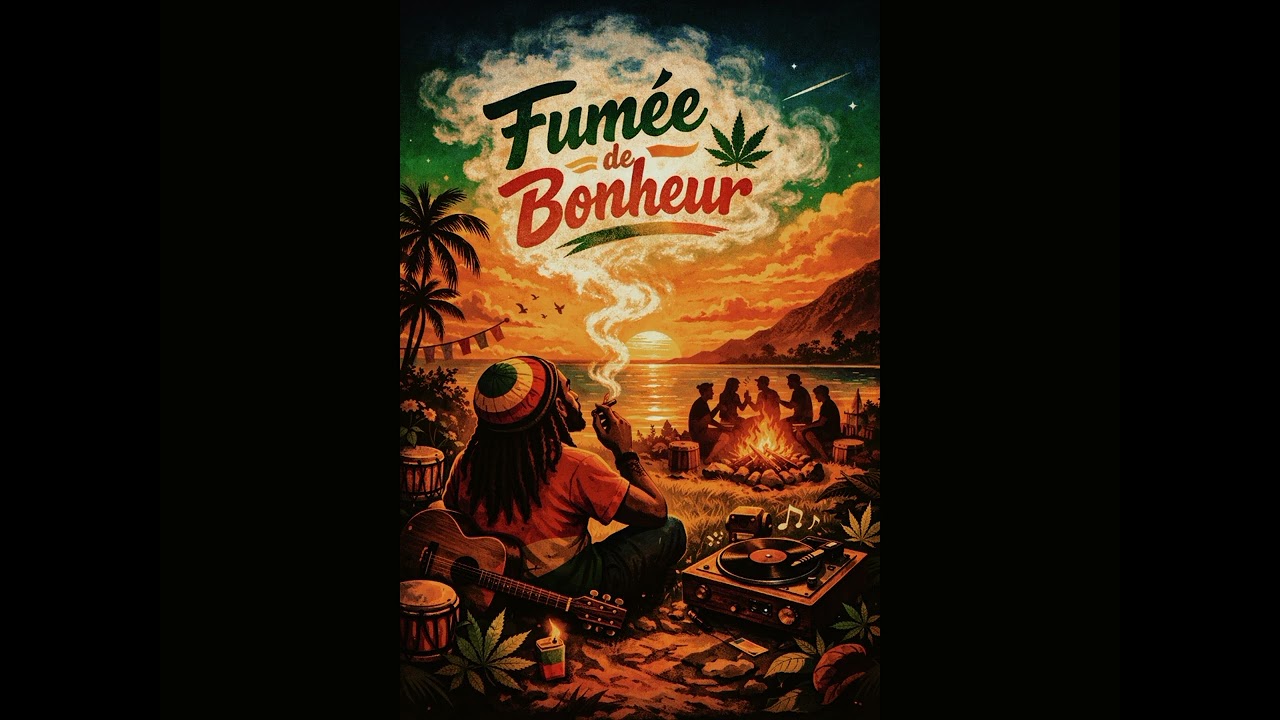 Fumée de Bonheur – Reggae Chill & Vibes Positives | Musique Relaxante & Ambiance Tropicale