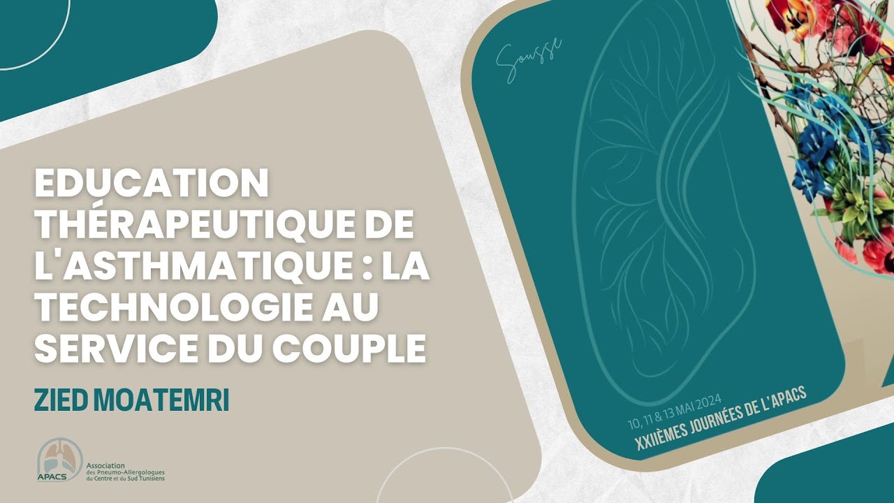Education thérapeutique de l'asthmatique: la technologie au service du couple