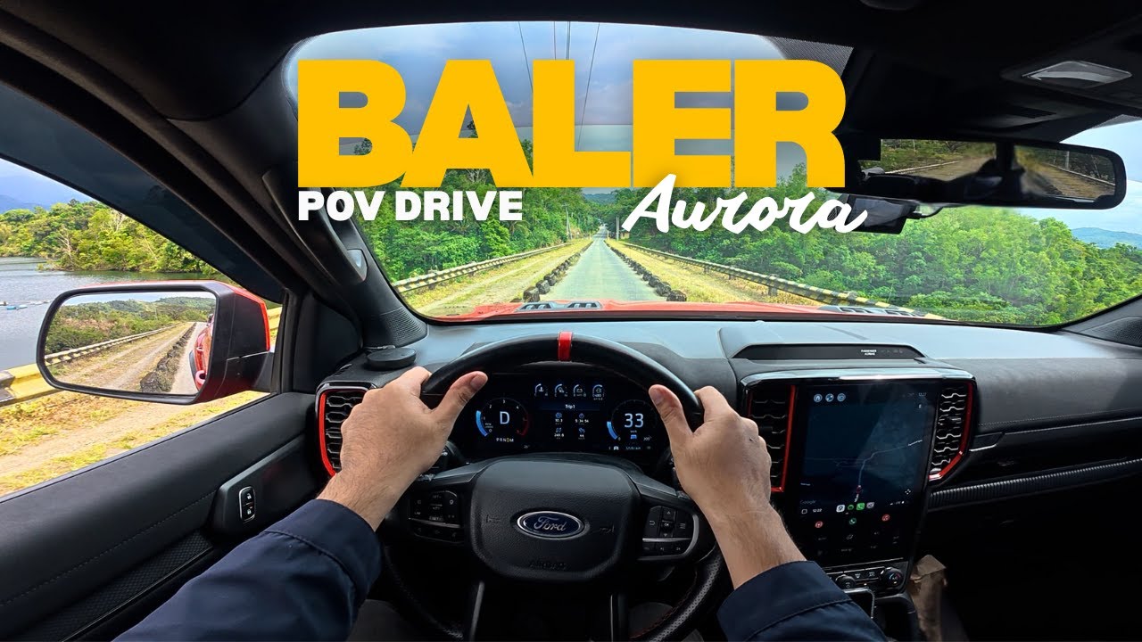 POV Drive: Manila to Baler | Ford Ranger Raptor | Unexpected Accident on the Road