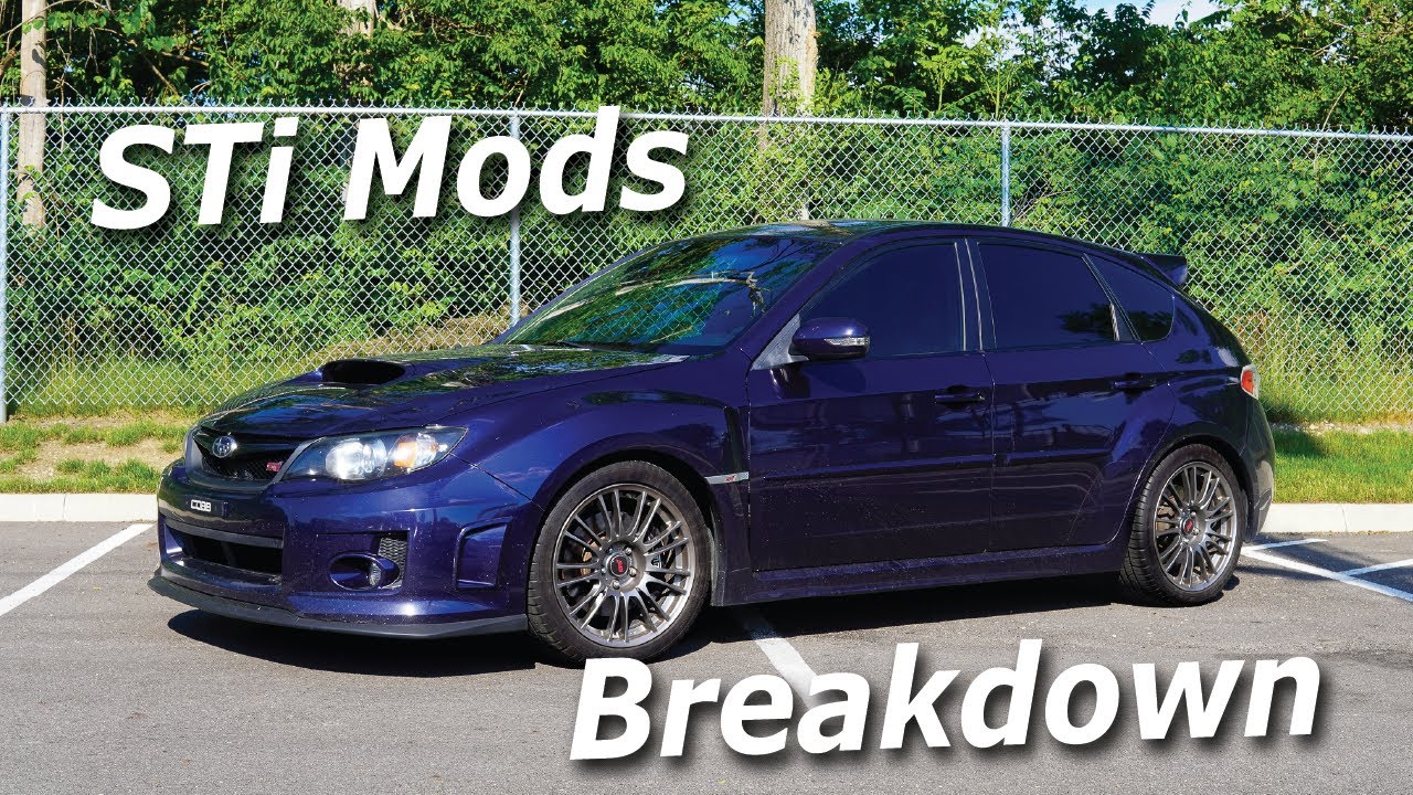 STi Hatchback Mods - Cobb, Radium, Mishimoto, & More!