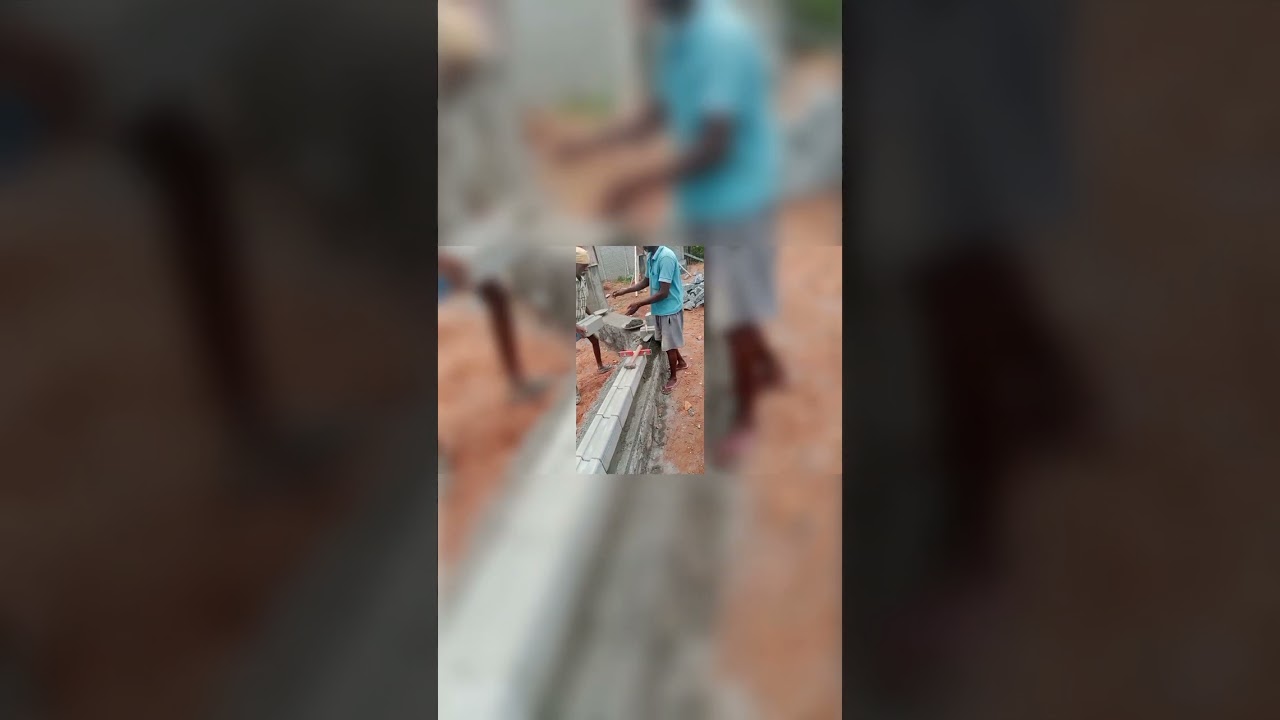 Compound wall interlock brick 🧱