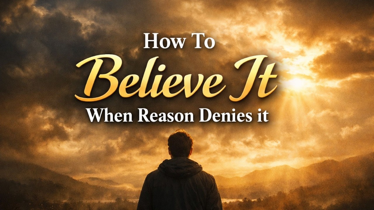 How To Believe It When Reason Denies it:|NEVILLE GODDARD BEST LECTURE|