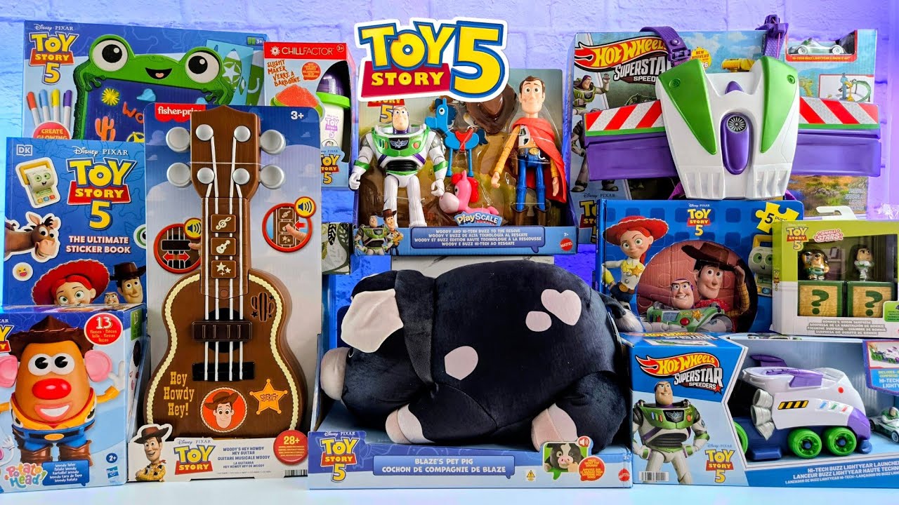 Toy Story 5 New Movie Toys Unboxing & Review! ASMR Collection