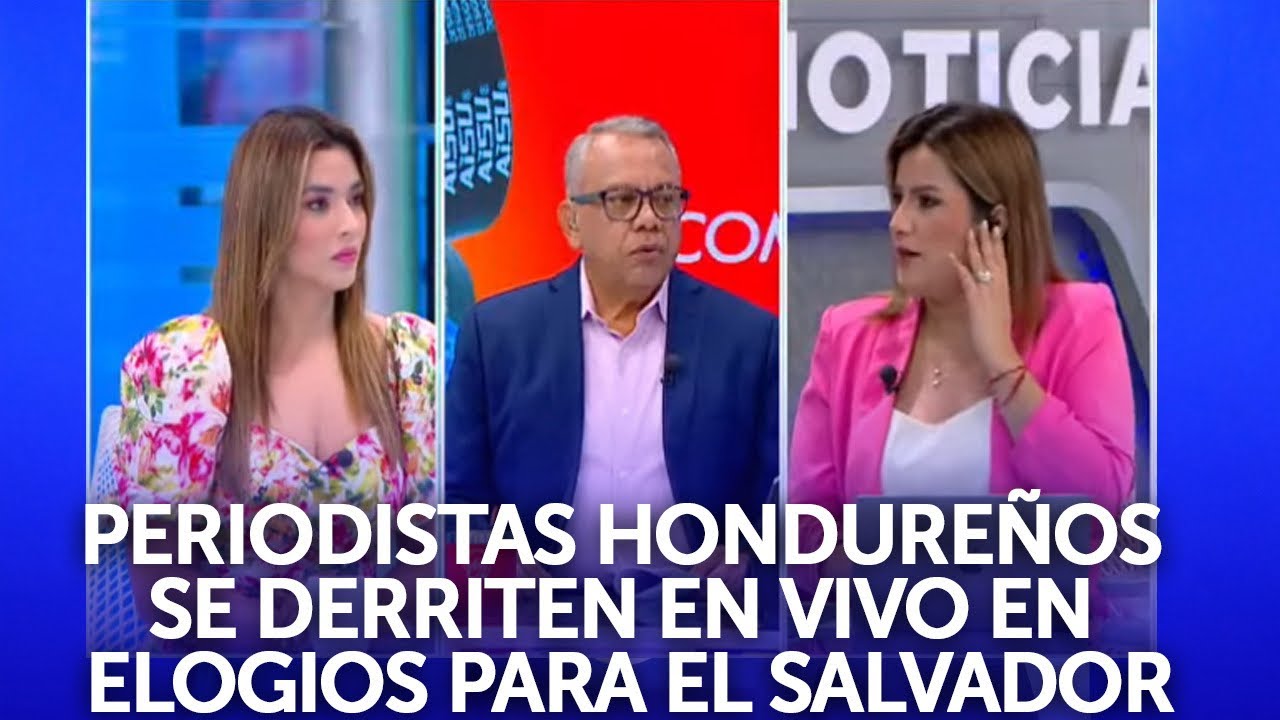 Periodistas hondureños elogian El Salvador