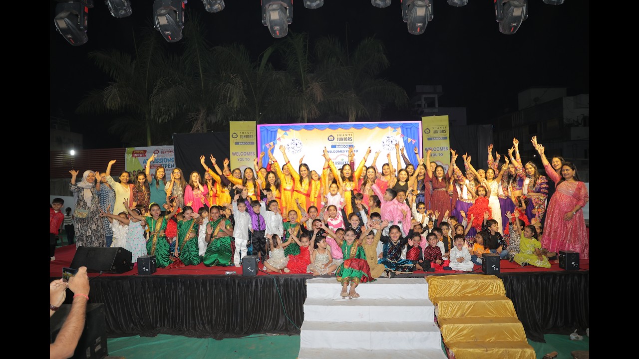 Grand Finale Dance Performance @ Shanti Juniors Preschool Bardoli