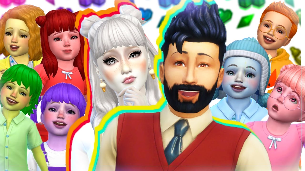 7 Toddler Challenge - The Sims 4 : Cute Nanny? Ep 5
