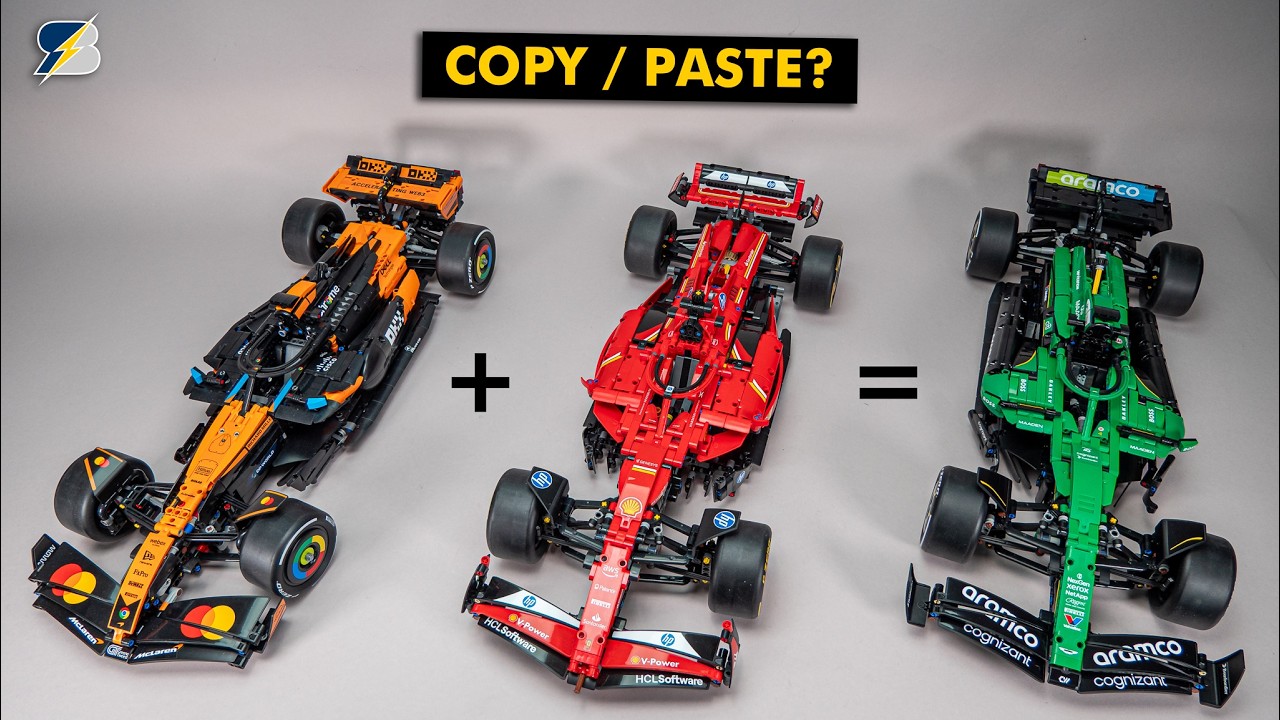 LEGO Technic 42240 Aston Martin AMR25 F1 Car - Detailed Building Review