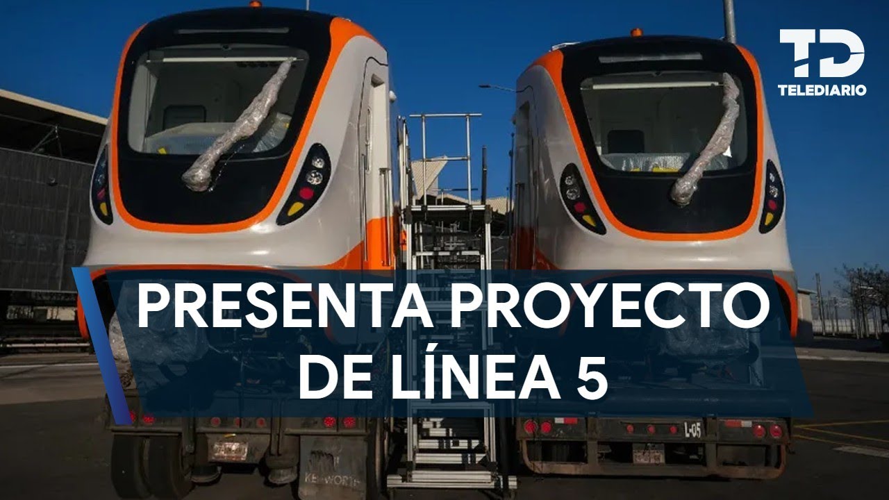 Pablo Lemus presenta el proyecto de la Línea 5 del tren ligero a Claudia Sheinbaum